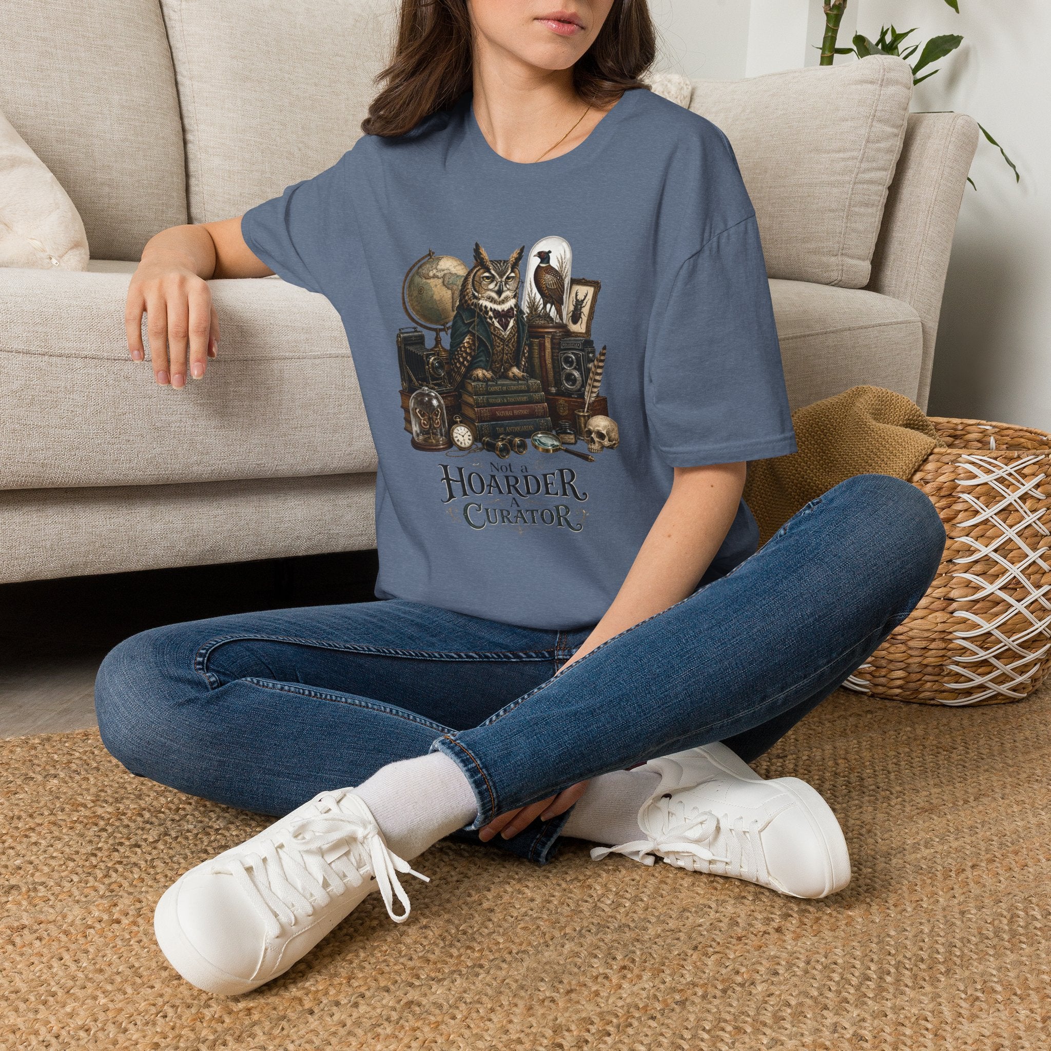 Not A Hoarder A Curator-T-Shirt
