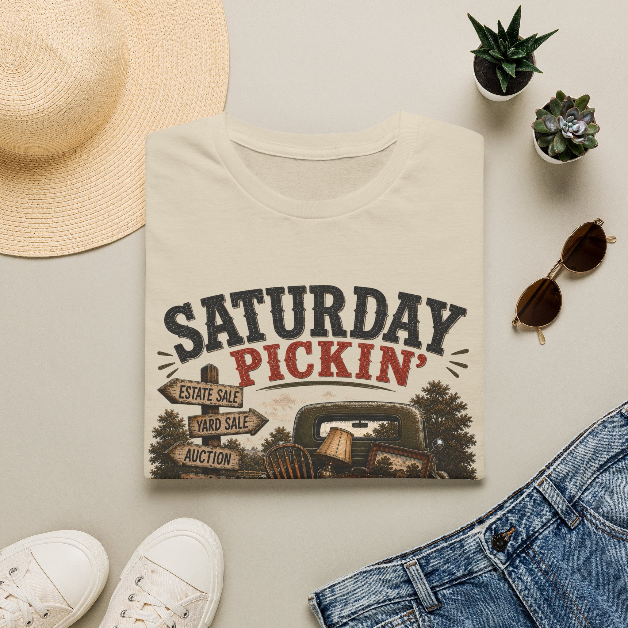 Saturday Pickin'-T-Shirt