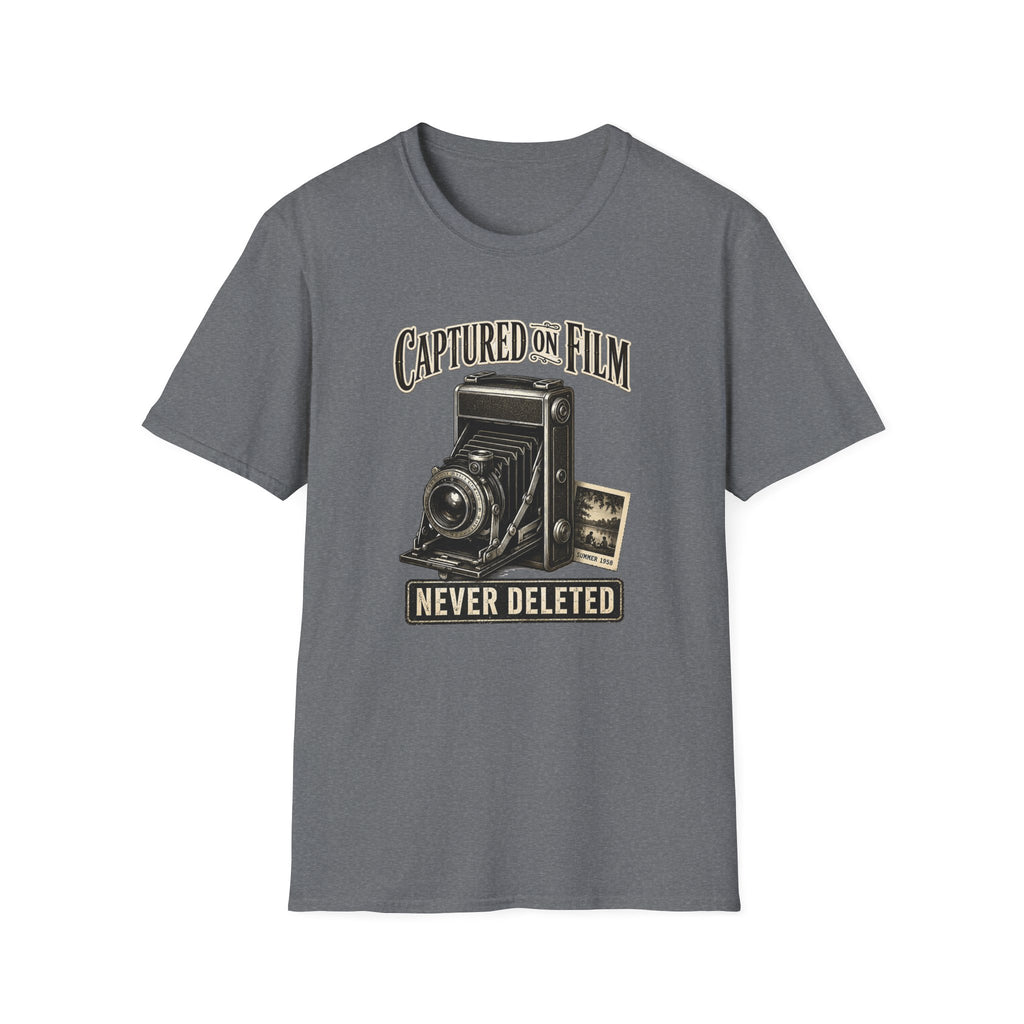Captured On Film Never Deleted-T-Shirt