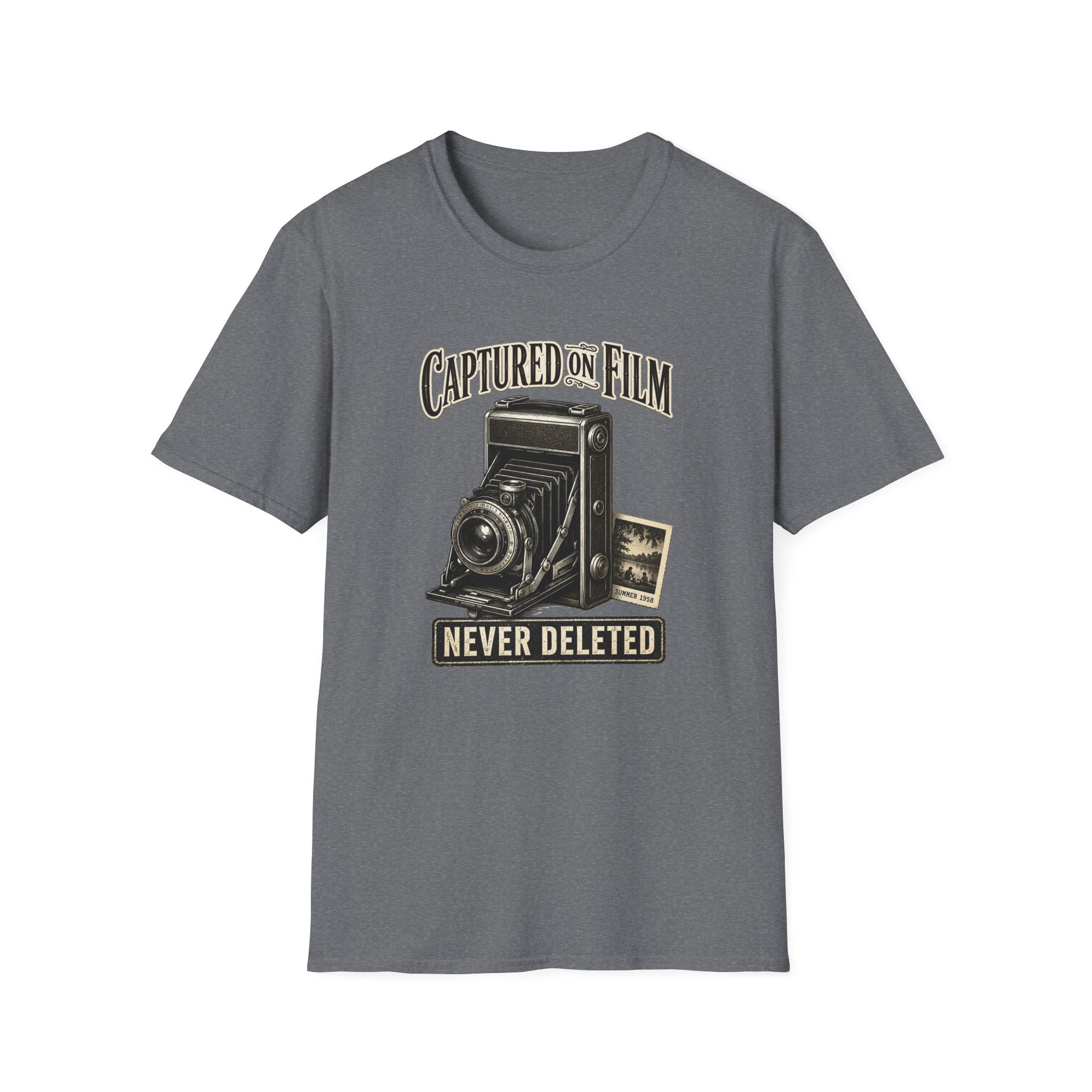 Captured On Film Never Deleted-T-Shirt