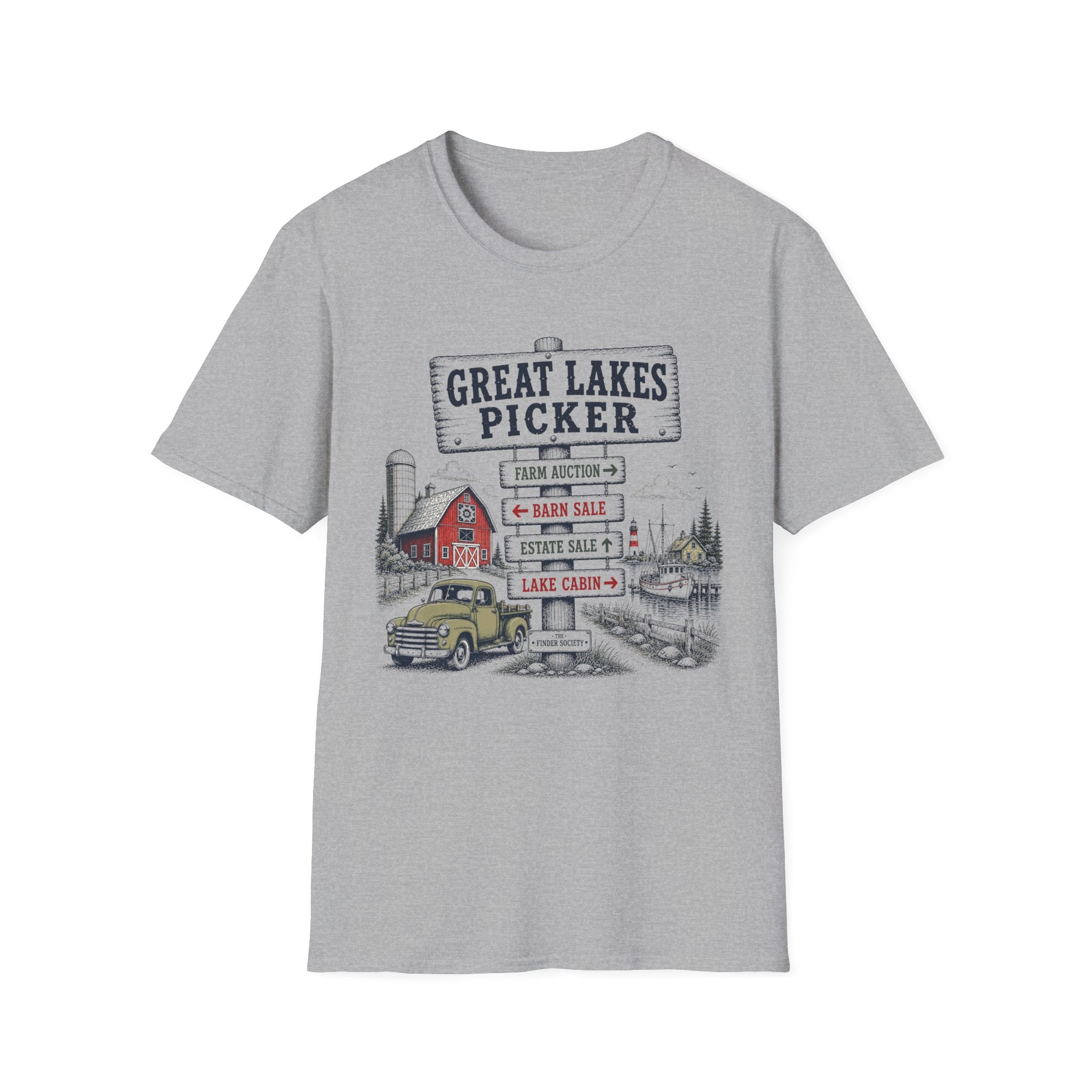 Great Lakes Picker -T-Shirt