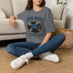 Spin More Scroll Less-T-Shirt