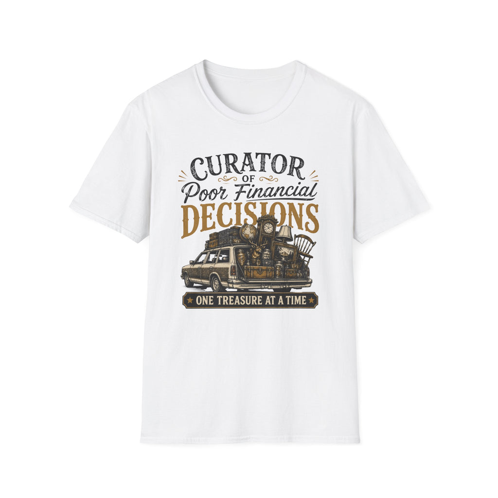 Curator of Poor Financial Decisions-T-Shirt