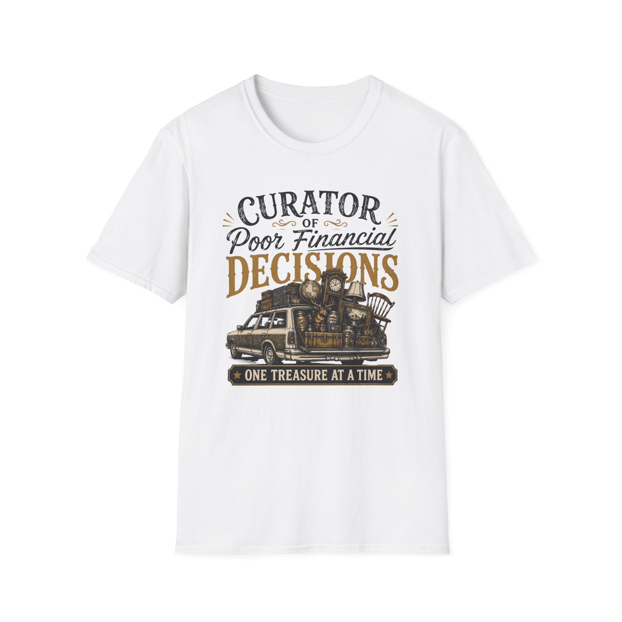 Curator of Poor Financial Decisions-T-Shirt