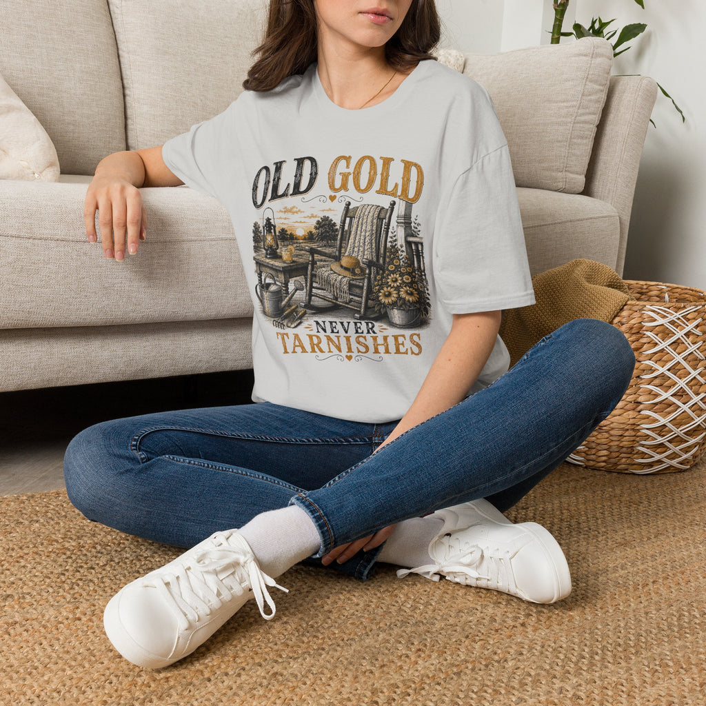 Old Gold Never Tarnishes-T-Shirt