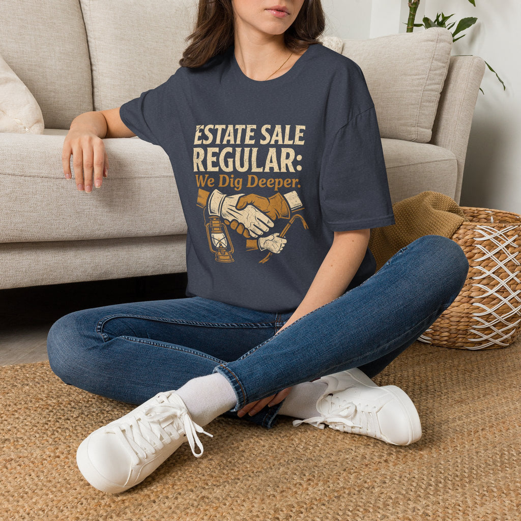 Estate Sale Regular: We Dig Deeper-T-Shirt