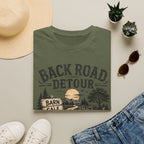 Back Road Detour-BW/Cream-T-Shirt