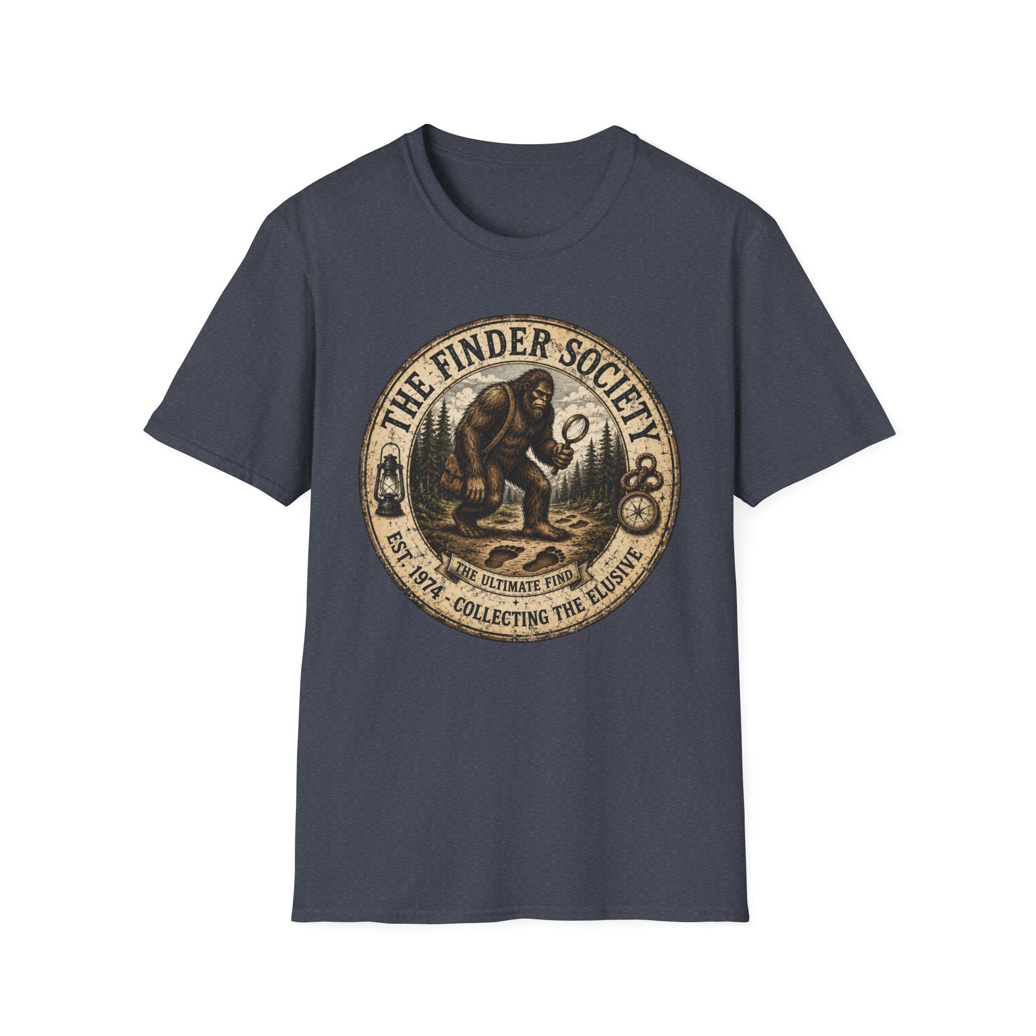 The Finder Society:Bigfoot Badge-T-Shirt