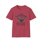 Life Looks Better Through Beautiful Glass-T-Shirt
