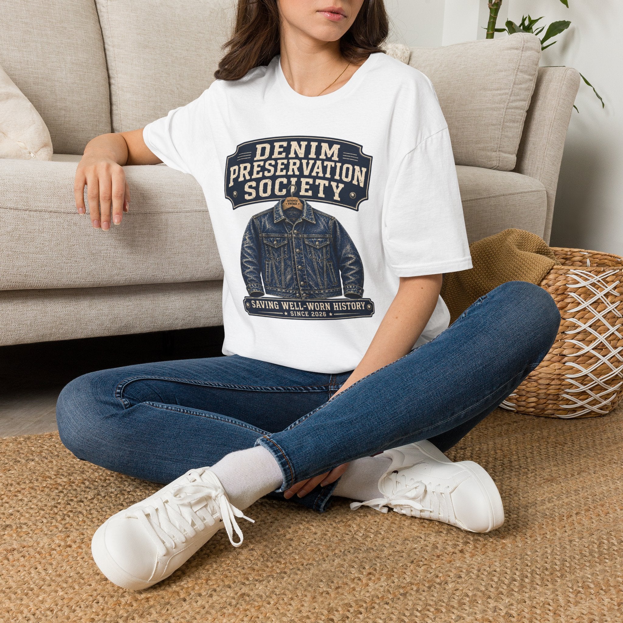 Denim Preservation Society-T-Shirt