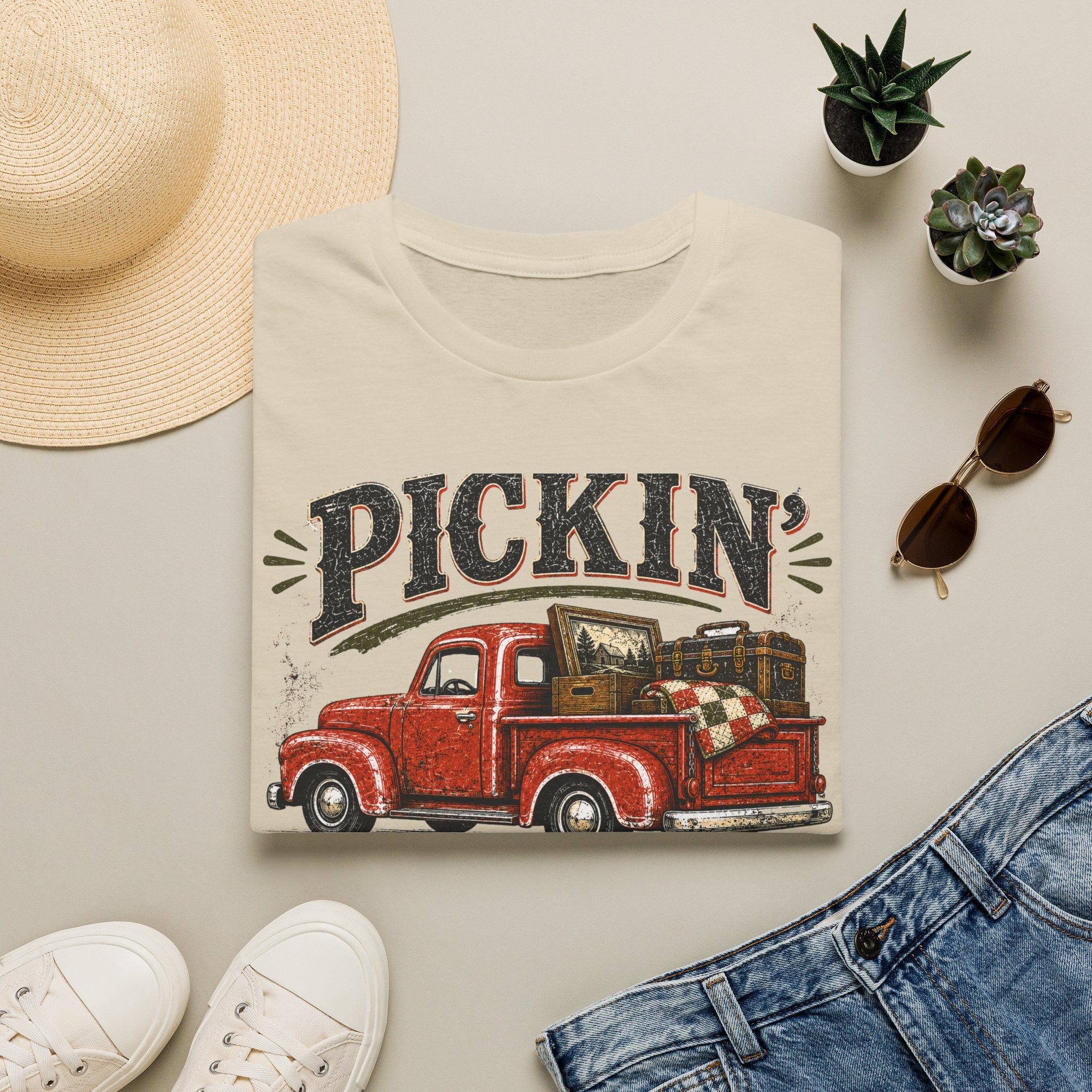 Pickin' Ain't Easy-T-Shirt