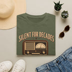 Silent For Decades Playing Again-T-Shirt