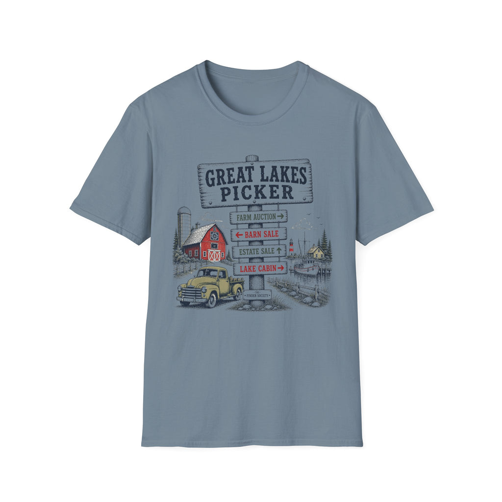 Great Lakes Picker -T-Shirt