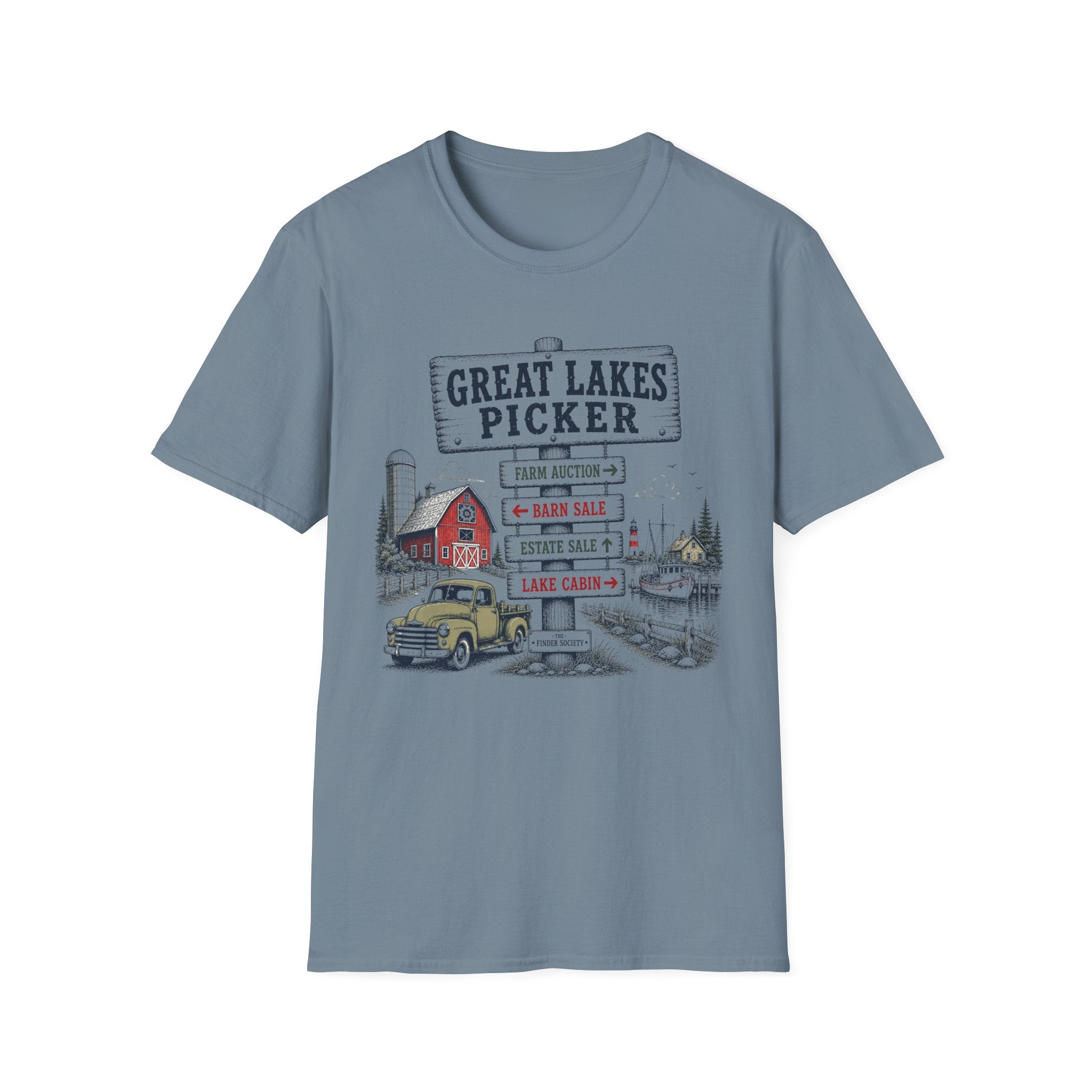 Great Lakes Picker -T-Shirt
