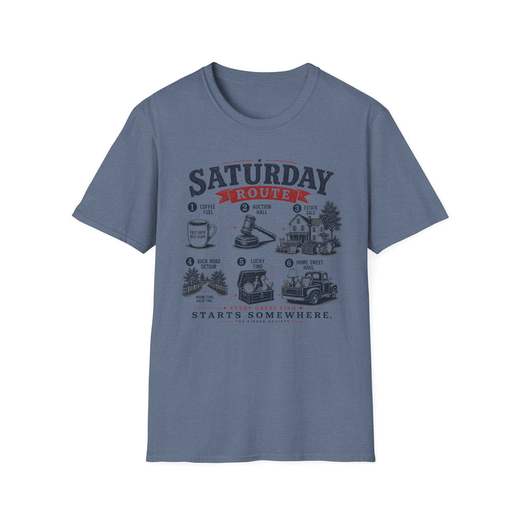Saturday Route-T-Shirt