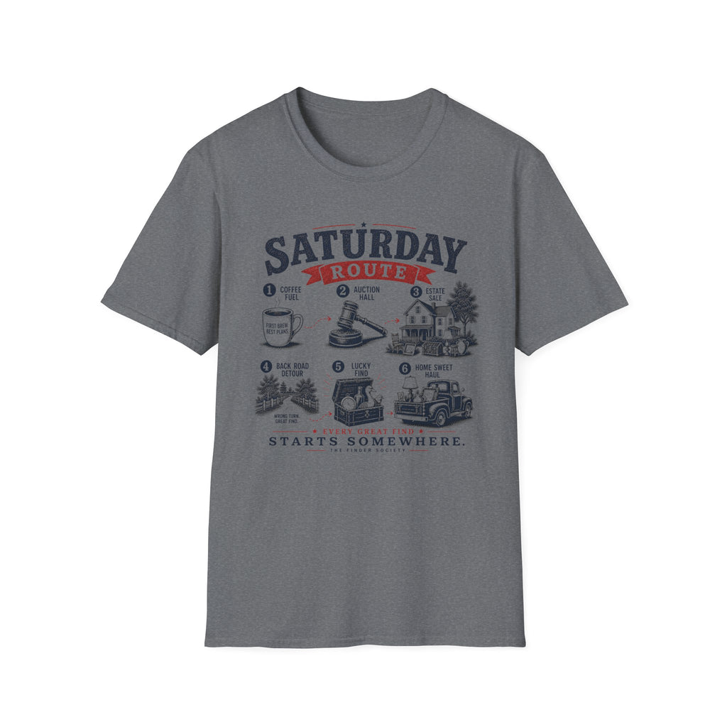Saturday Route-T-Shirt