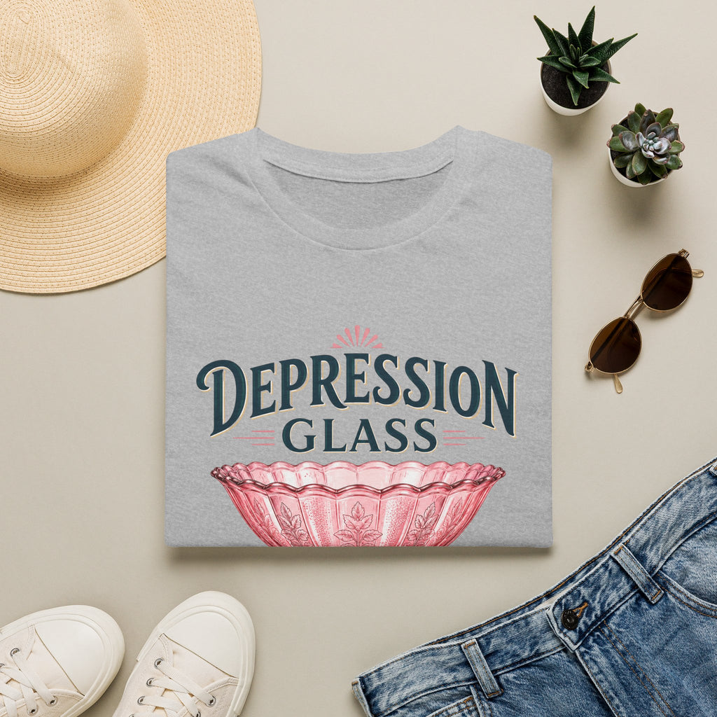 Depression Glass Lifts My Spirits-T-Shirt