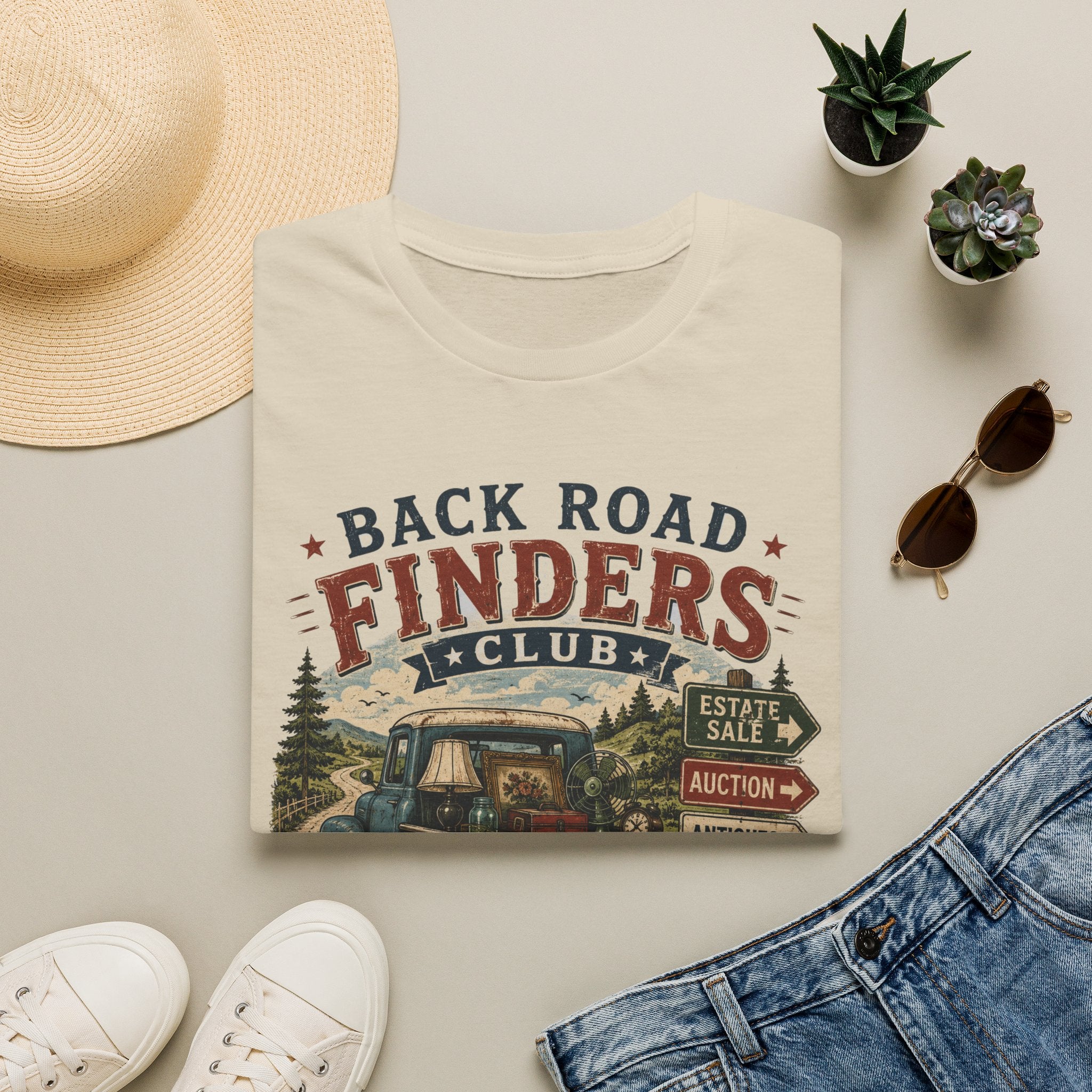 Back Road Finders Club-T-Shirt