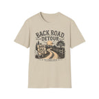 Back Road Detour-BW/Cream-T-Shirt