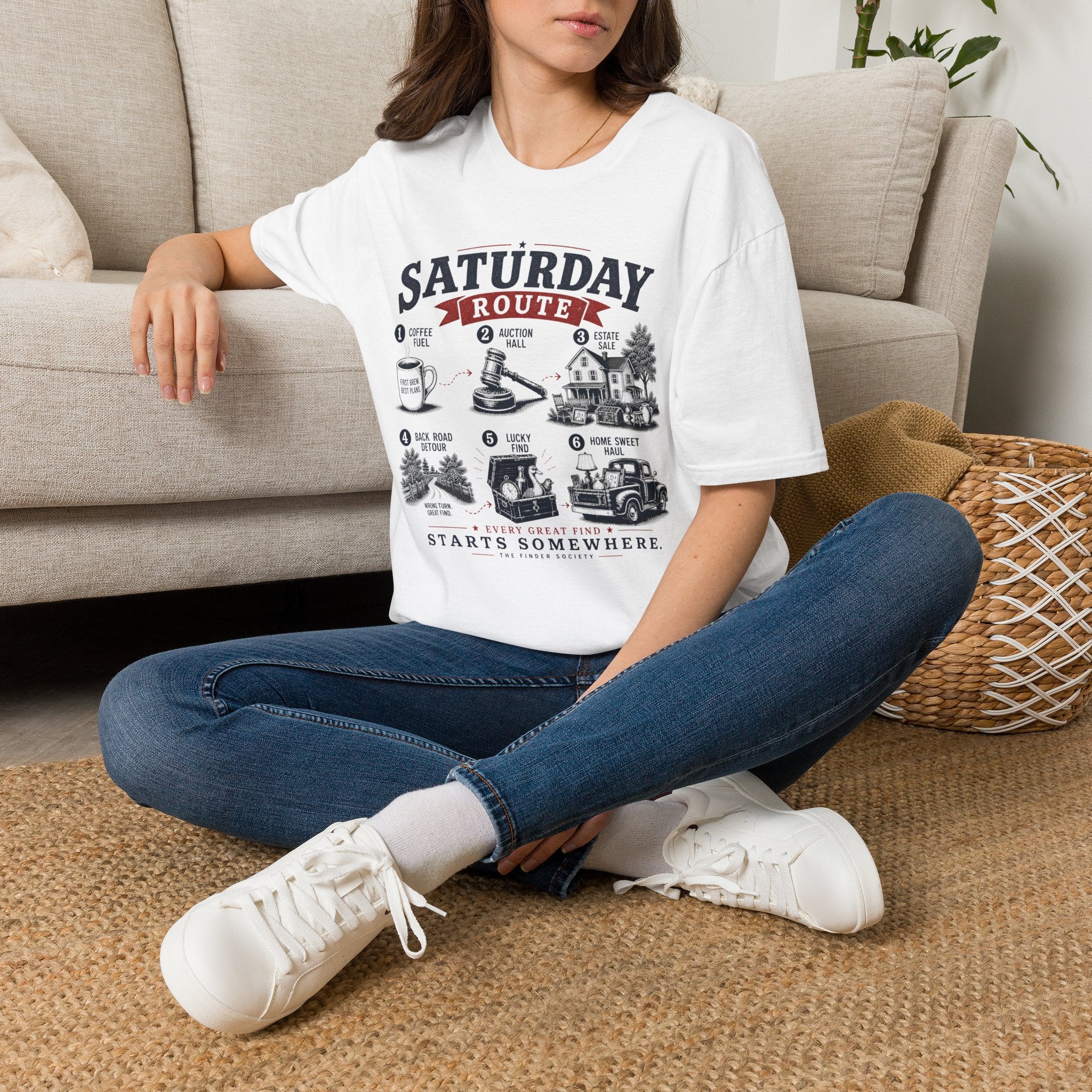 Saturday Route-T-Shirt