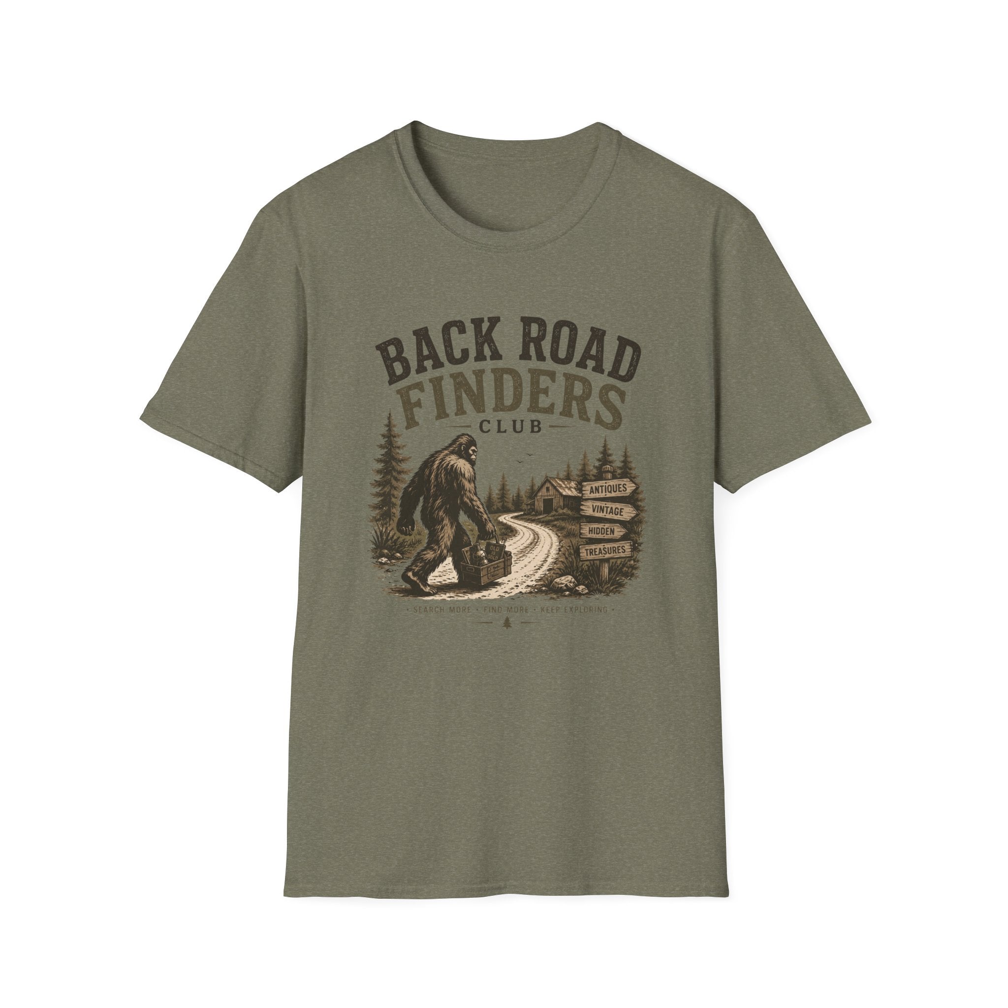 Back Road Finders:Bigfoot-T-Shirt