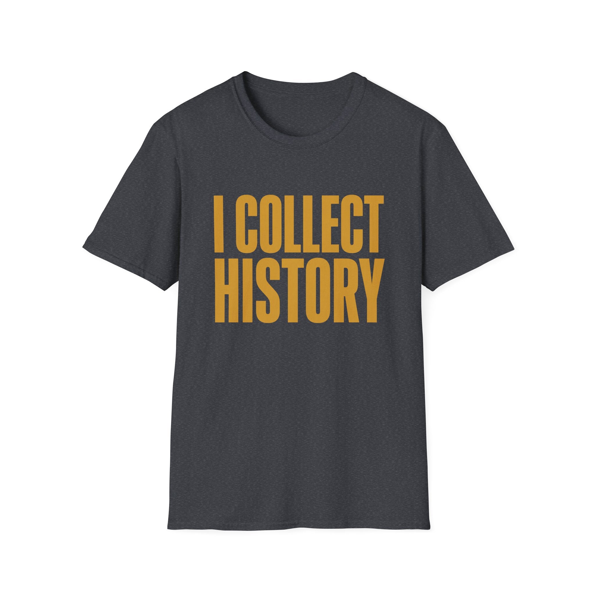 I Collect History-Typo-T-Shirt