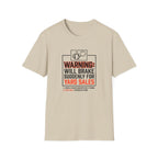 Warning: Will Brake Suddenly For Yard Sales-T-Shirt