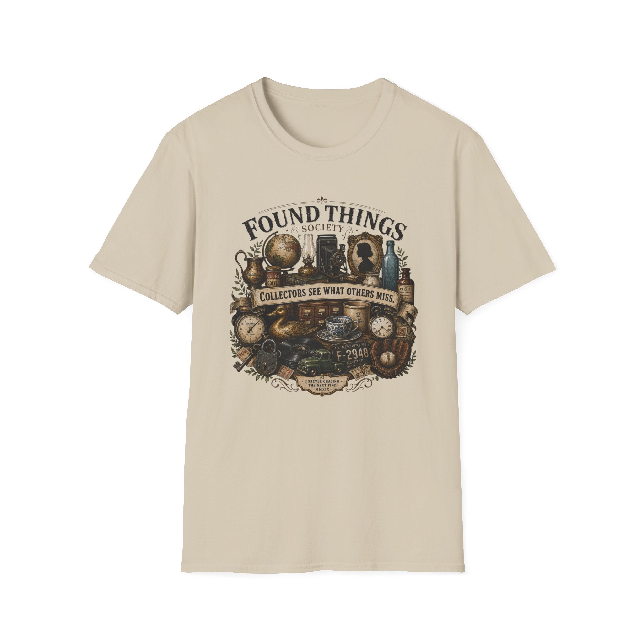 Found Things Society-T-Shirt