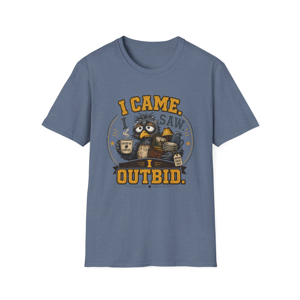 I Came I Saw I Outbid-T-Shirt