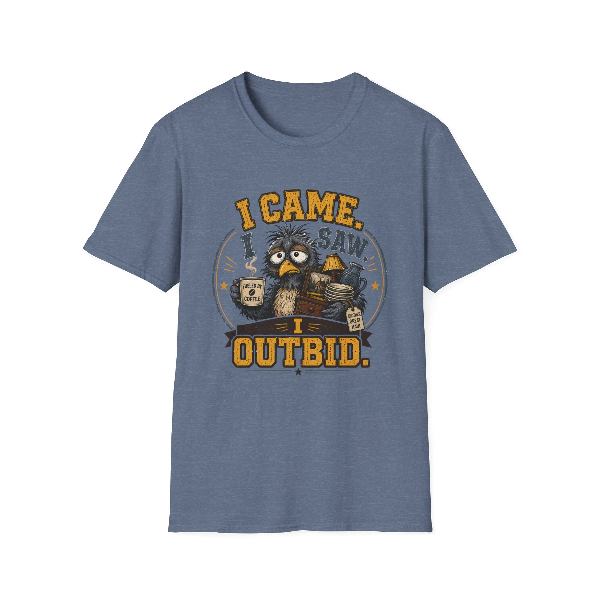 I Came I Saw I Outbid-T-Shirt