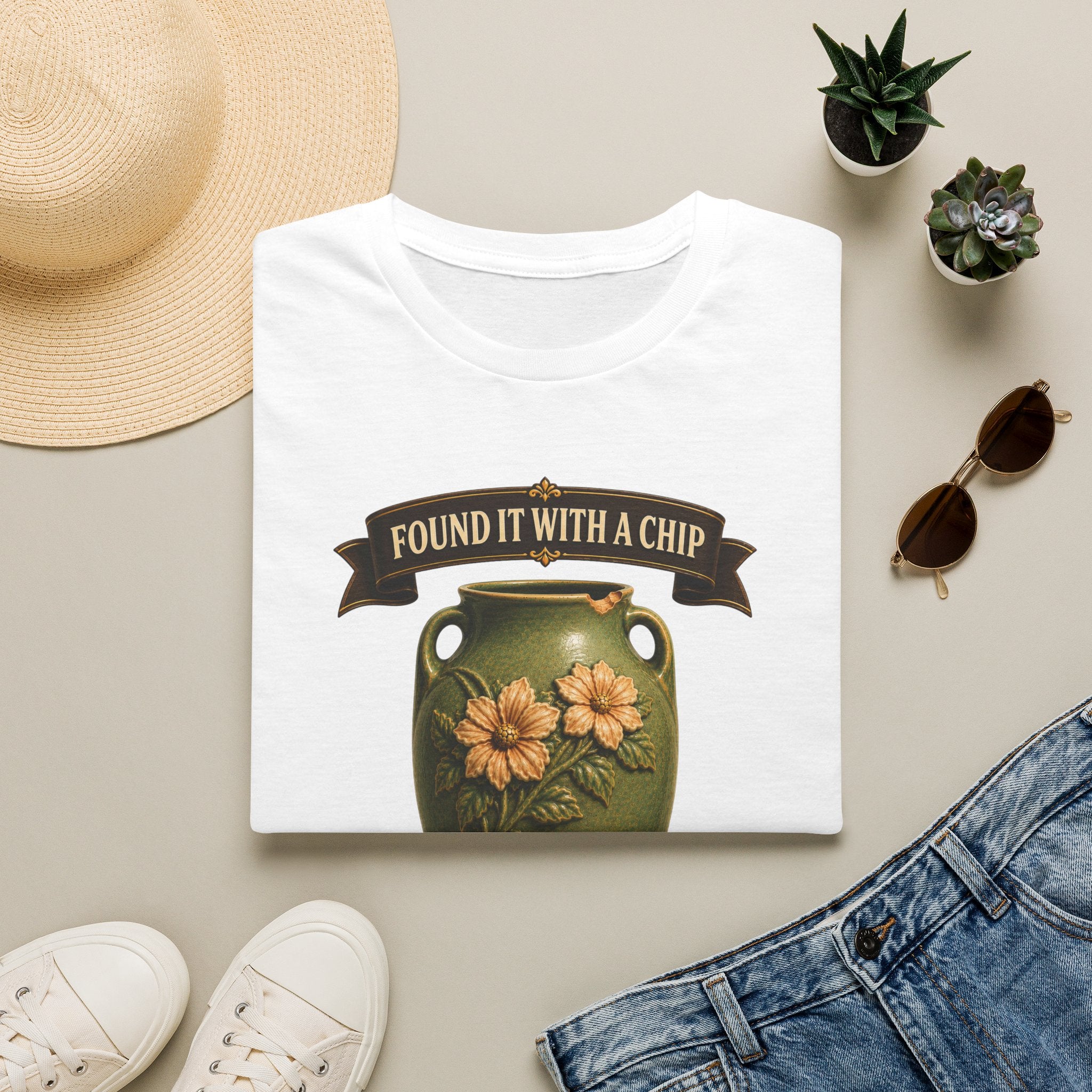 Found It With A Chip Bought It Anyway-T-Shirt