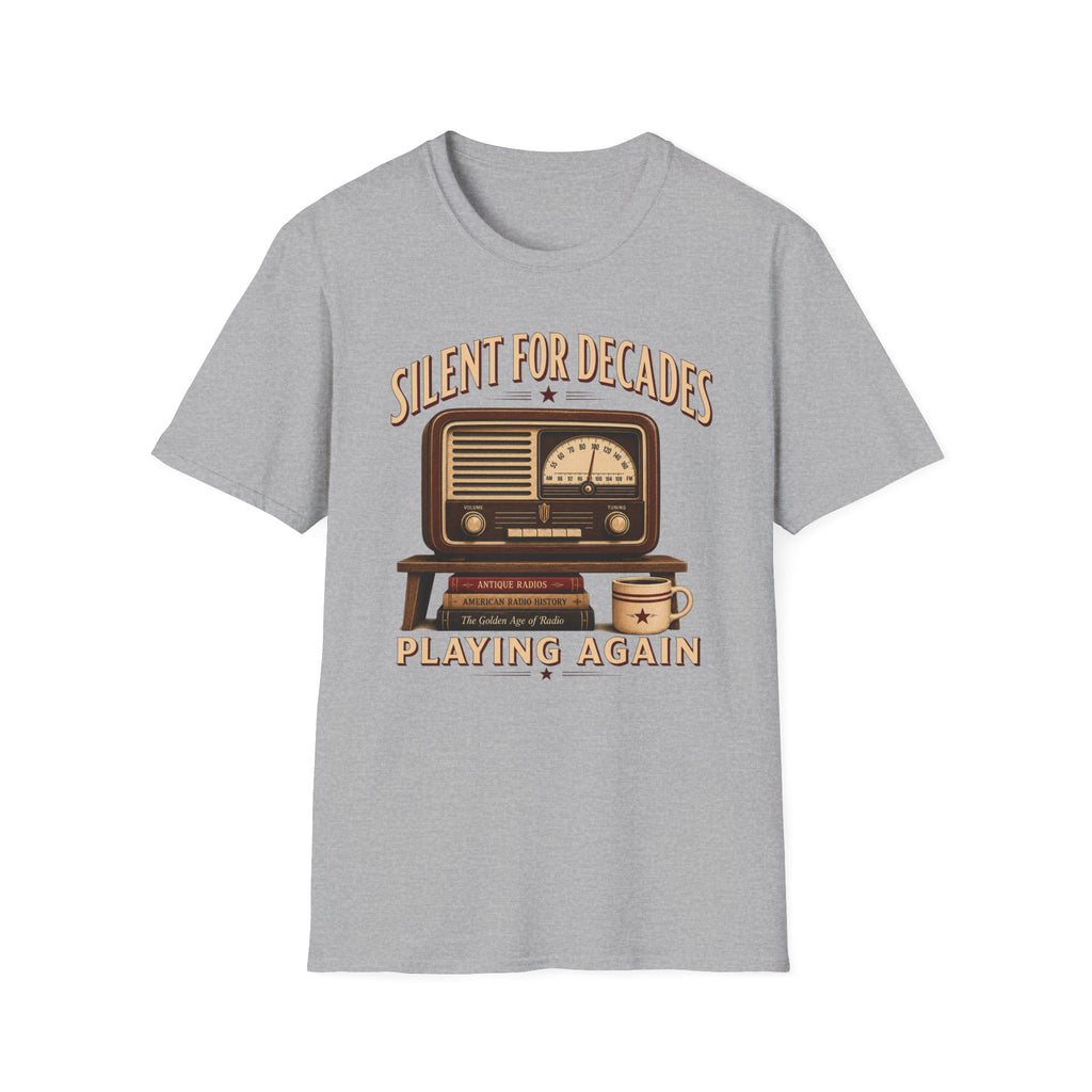 Silent For Decades Playing Again-T-Shirt