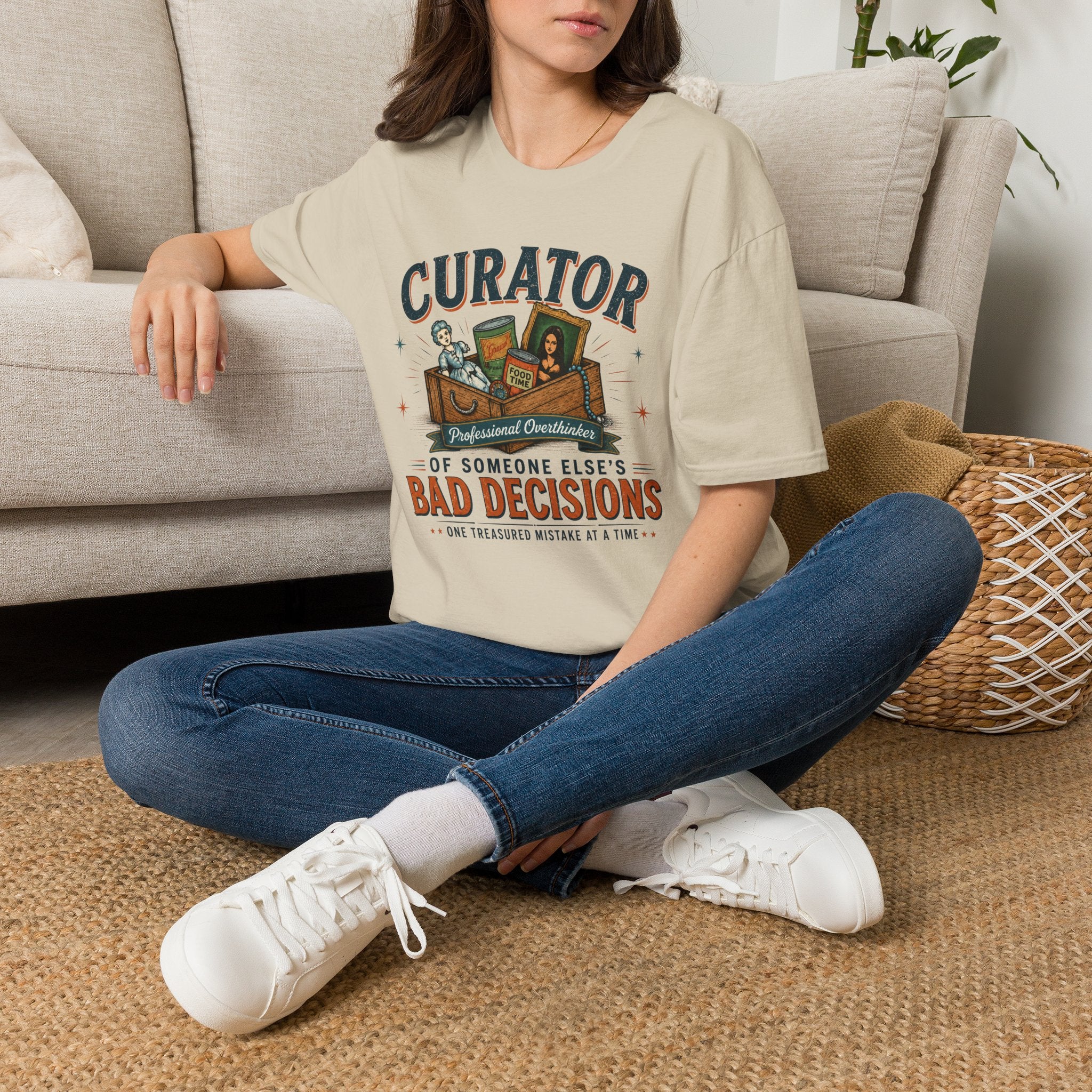 Curator of Someone Else 's Bad Decisions-T-Shirt