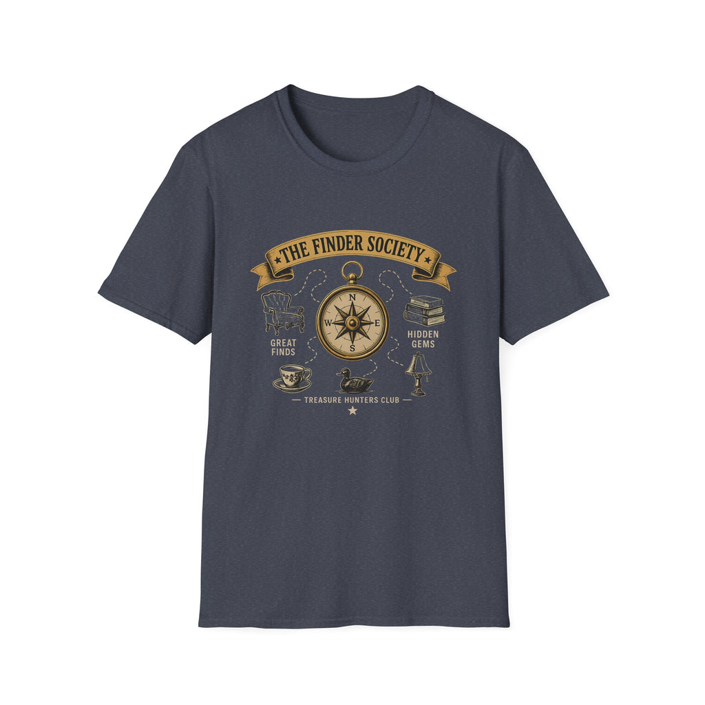 The Finder Society Treasure Hunters Club-T-Shirt