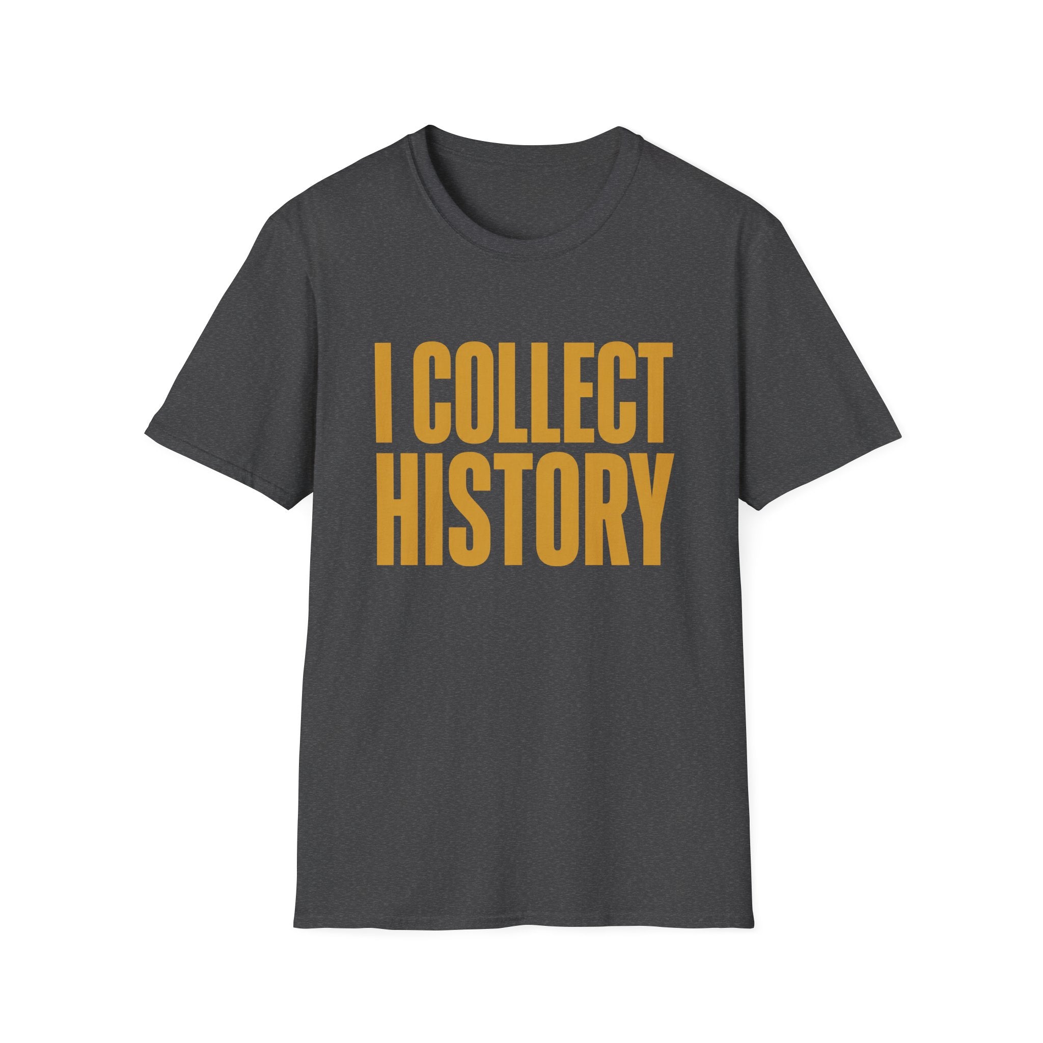 I Collect History-Typo-T-Shirt