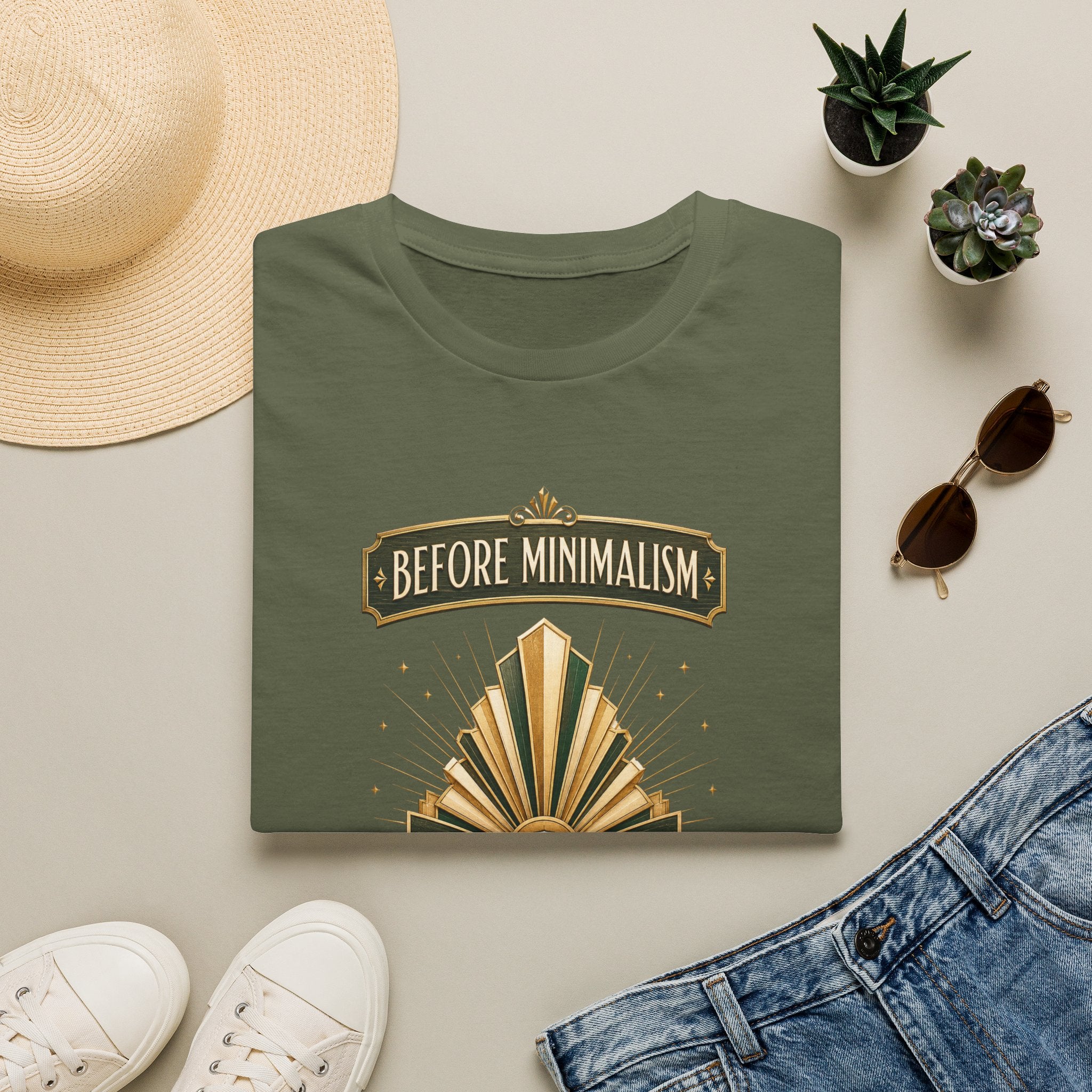Before Minimalism There Was Style-T-Shirt