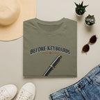 Before Keyboards There Was Cursive-T-Shirt