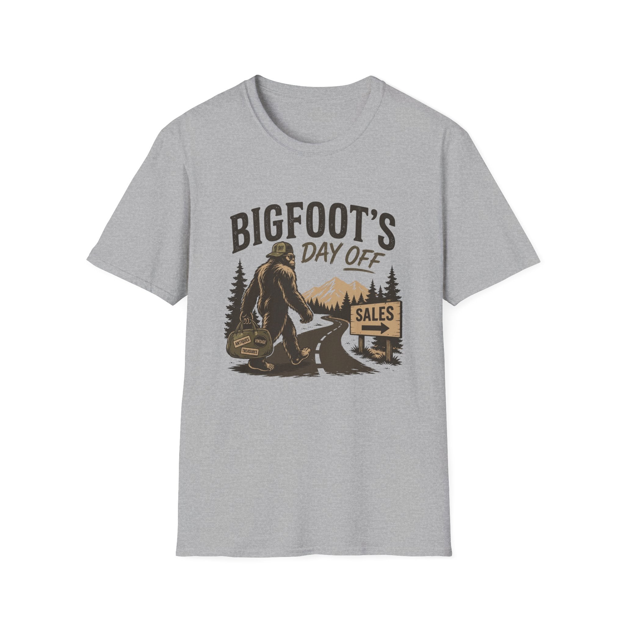 Bigfoot's Day Off-T-Shirt