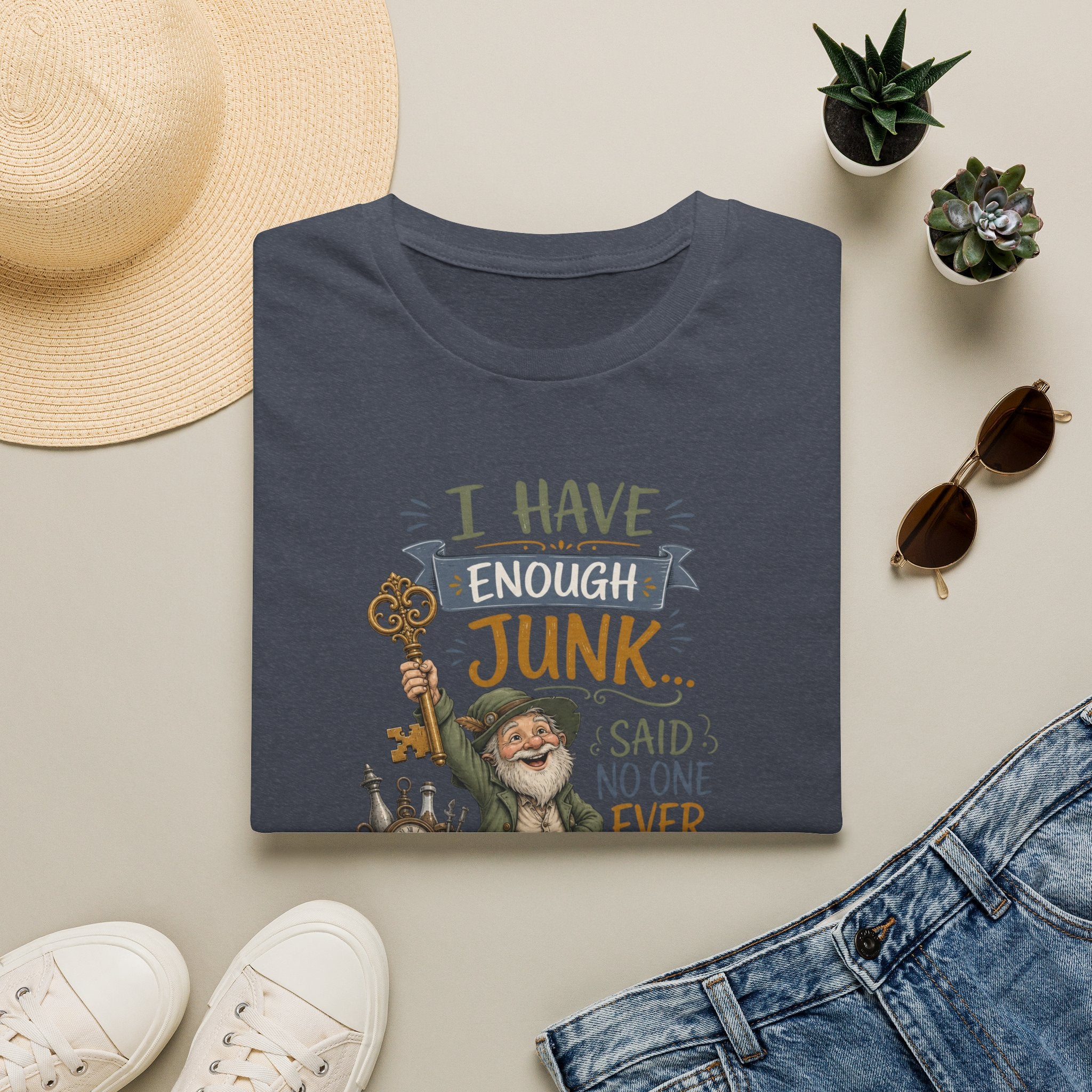 I Have Enough Junk No One Said Ever-T-Shirt