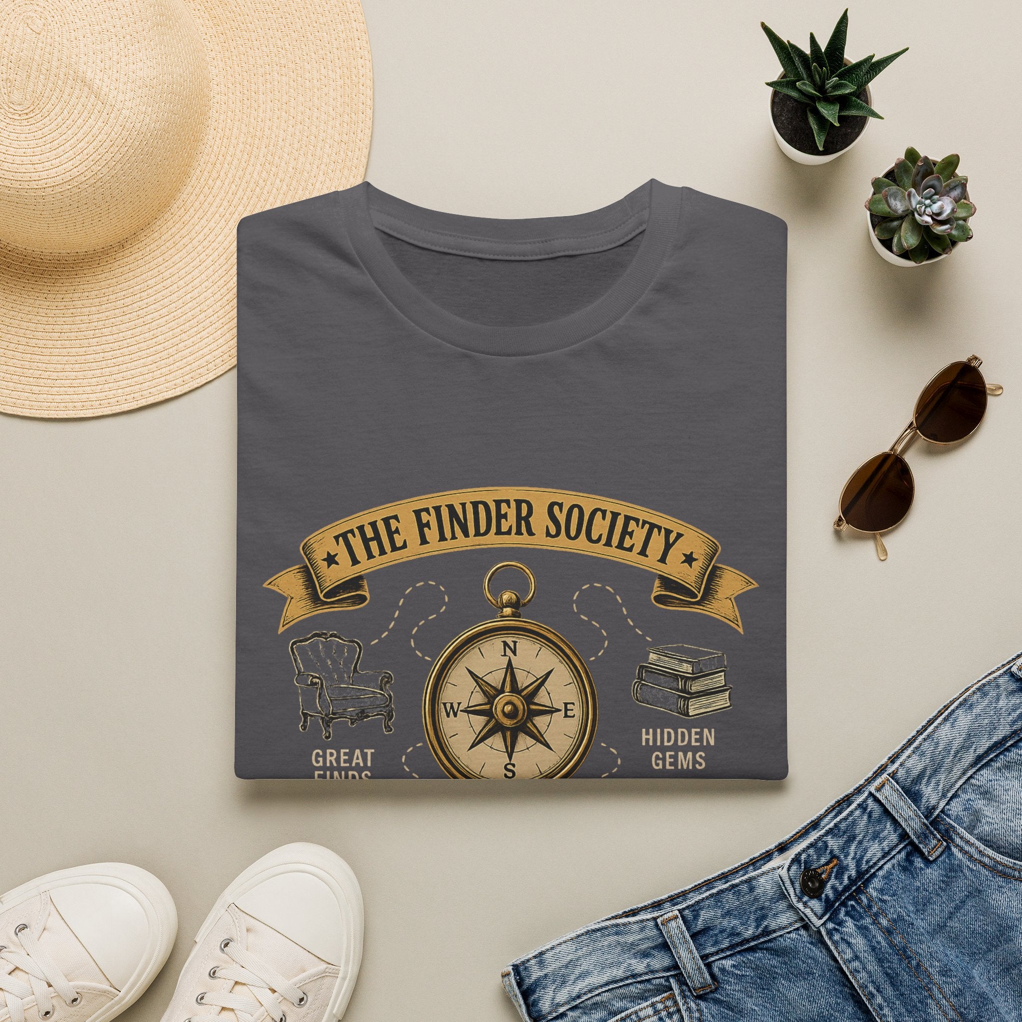 The Finder Society Treasure Hunters Club-T-Shirt