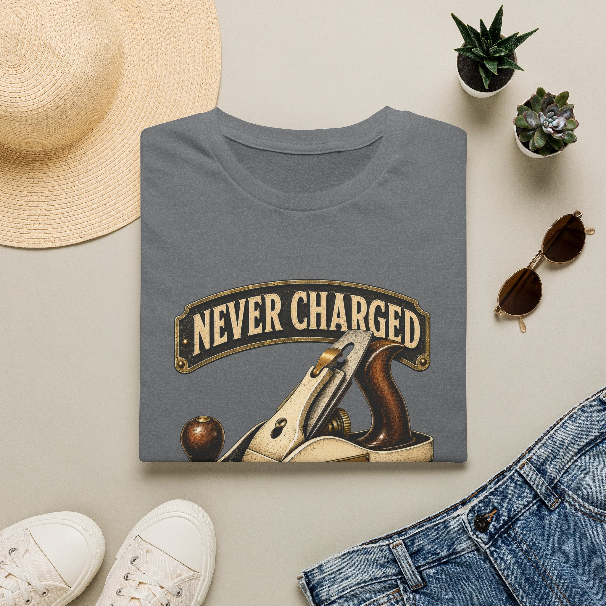 Never Charged Still Working-T-Shirt