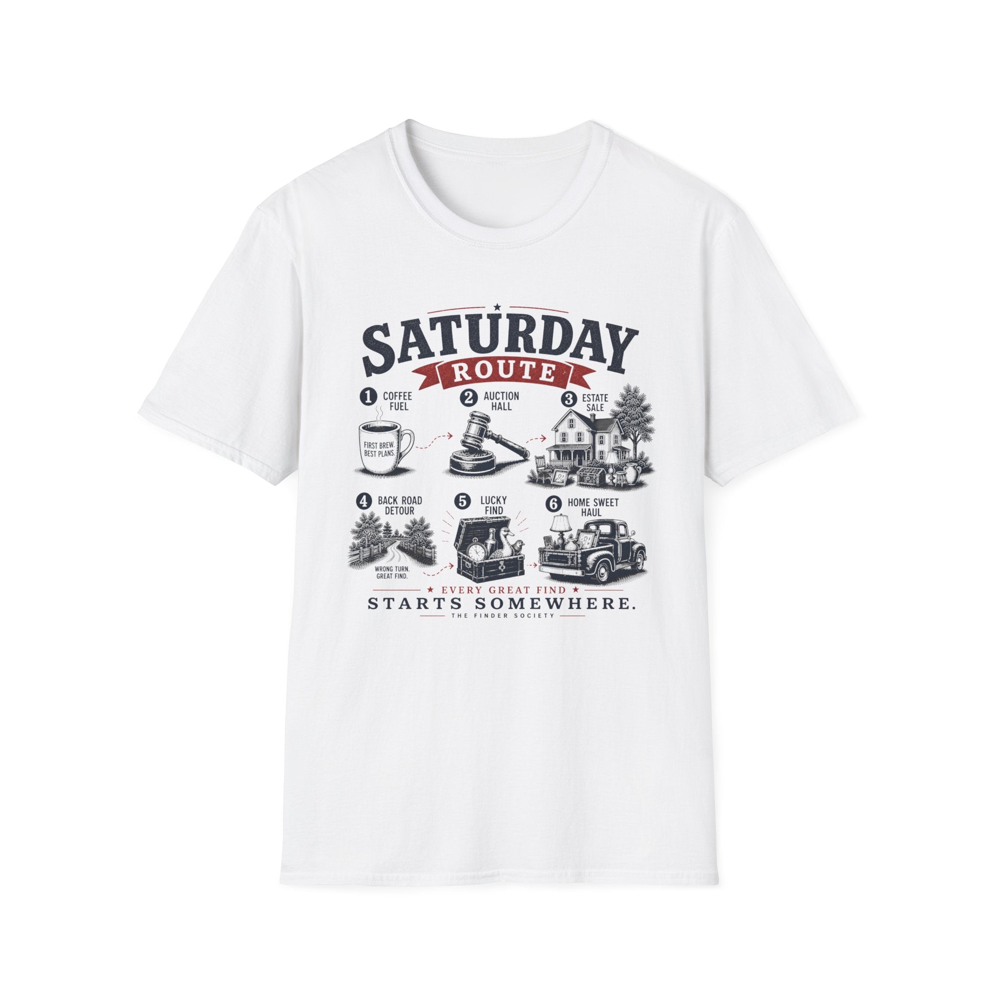Saturday Route-T-Shirt