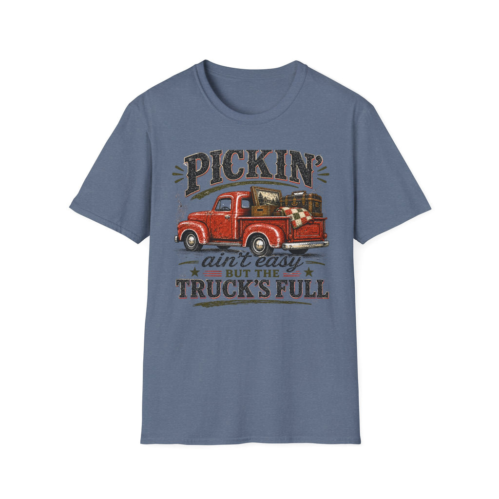 Pickin' Ain't Easy-T-Shirt