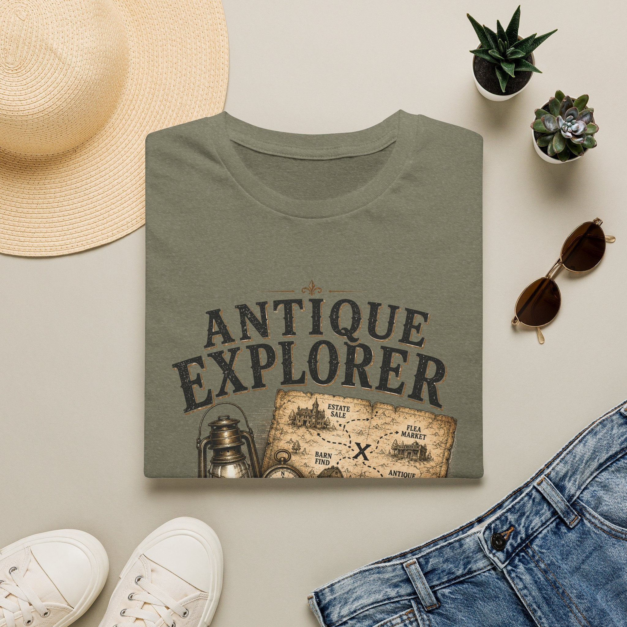 Antique Explorer-T-Shirt