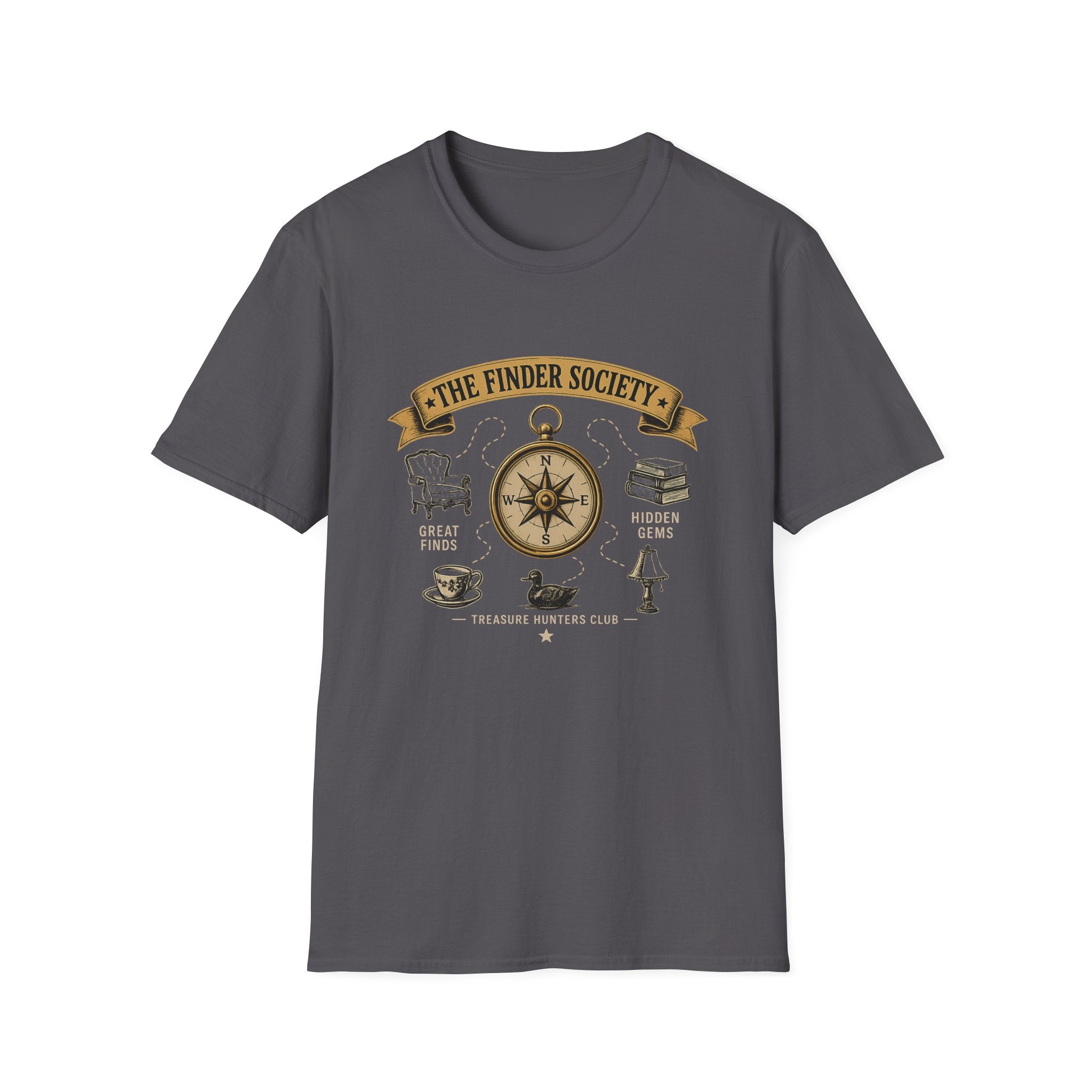 The Finder Society Treasure Hunters Club-T-Shirt