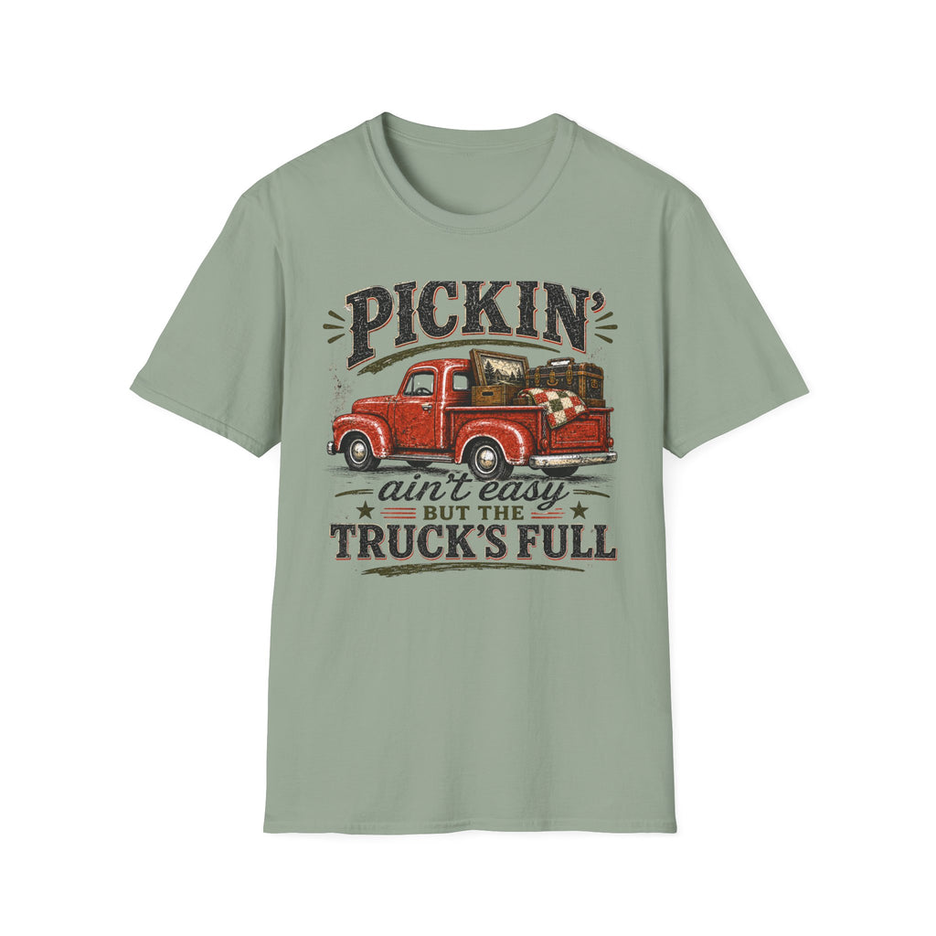 Pickin' Ain't Easy-T-Shirt