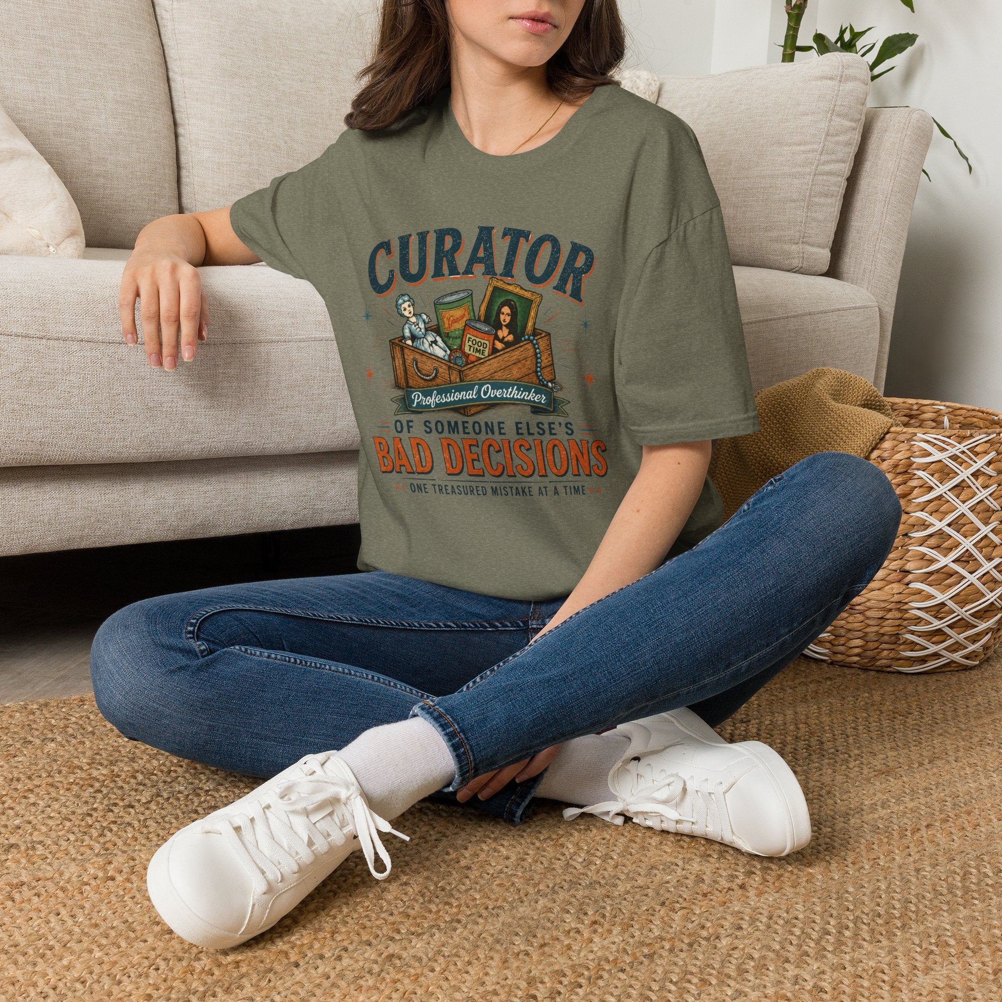Curator of Someone Else 's Bad Decisions-T-Shirt