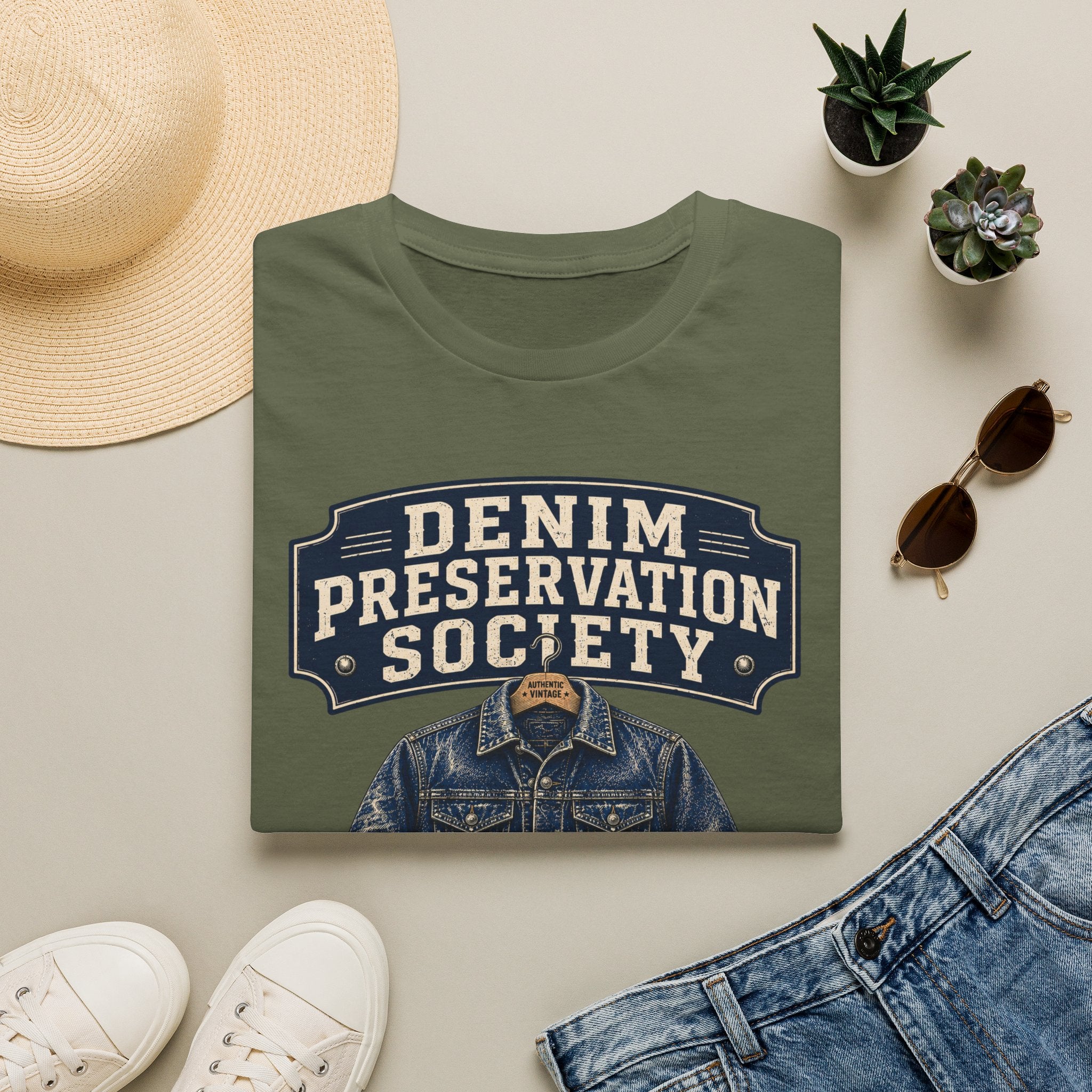 Denim Preservation Society-T-Shirt