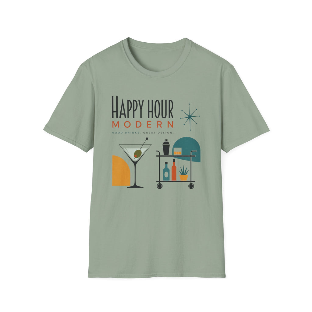 Happy Hour Modern-T-Shirt