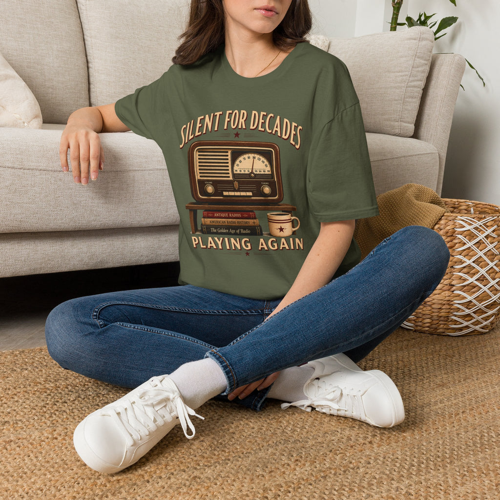 Silent For Decades Playing Again-T-Shirt